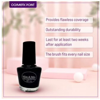 Picture of New Miss & Mrs Nail Polish For Women(12ml) Shade –50