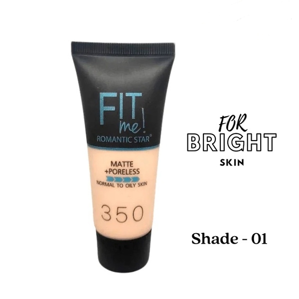 Picture of 350 Matte and Poreless Foundation 30ml