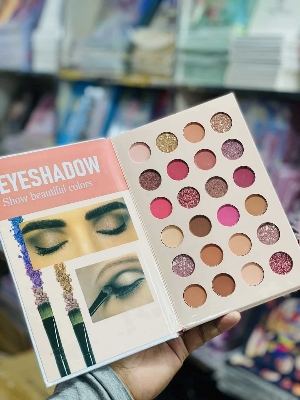 Picture of 4 in 1 Sheglam Professional Makeup Book Palette Eyeshadow,Eyebrow Powder+Concealer+Blusher+Highlighter