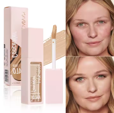 Picture of HANDAIYAN Weightless Halo Liquid Concealer Covers Acne Marks Spots Matte Waterproof Invisible Pore Concealer