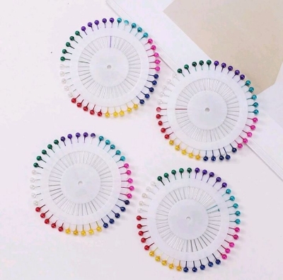 Picture of 4 Roll Pieces Hijab Pin Brooches for Women (160-Pieces)