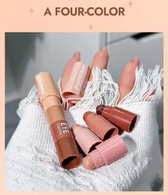 Picture of HERORANGE Mini Small Shell Eyeshadow Four-color Matte Highlighter