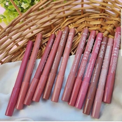 Picture of Flarnnor Matte Color 12 Pisce Pencil Lipstick