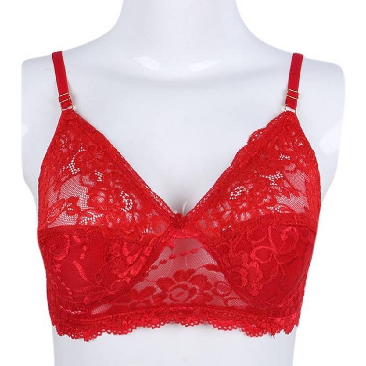 Picture of 4 Pcs Cotton Bra Boil Fabrics Multi-Color Bra