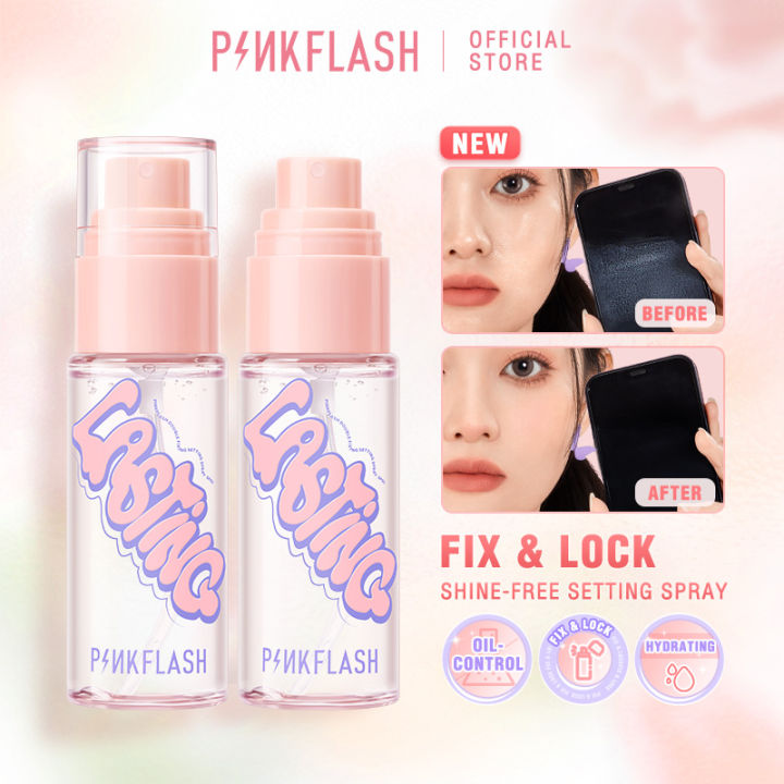 Picture of PinkFlash Double Fixing Setting Spray - 40ml - Makeup Setting Spray