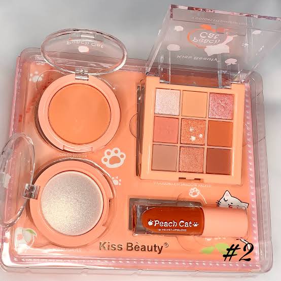 Picture of 4 IN 1 Kiss Beauty Peach Cat Set