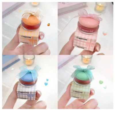 Picture of 4color Honey Pot Lip Glaze Macaron Mirror Solid Lip Gloss, Moisturizing Non-stick Liquid Lip Plumping Lip Gloss For Girl Makeup 1 pcs