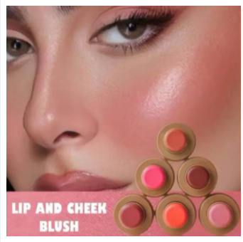 Picture of Rhode Cinnamon Roll Lip Balm Jelly Bean Lip Balm Gloss Lip Moisturizing Pocket Blush Stick Waterproof Blusher