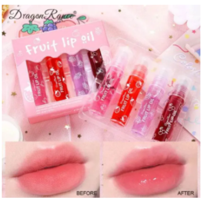 Picture of Dragon Ranee 4 in 1 Lip Oil set moisture and softener Your Lips
