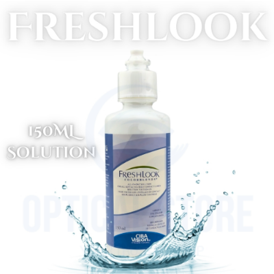 Picture of New Contact Lens FRESHLOOK Solution water 150ml , Lens water, lens solution SF For (All type Of Contact Lens) #freshlook