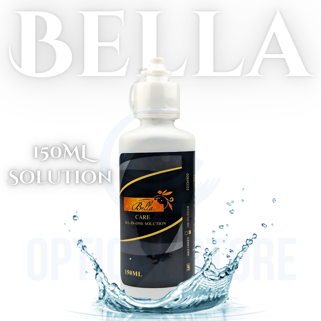 Picture of New Contact Lens BELLA Solution water 150ml , Lens water, lens solution (For All Type Of Contact Lens) SB #bella