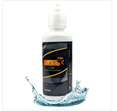 Picture of New Contact Lens BELLA Solution water 150ml , Lens water, lens solution (For All Type Of Contact Lens) SB #bella