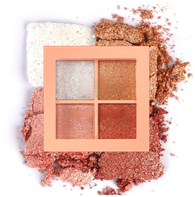 Picture of Maioli colorism four-color eye shadow earth color eye shadow plate pearlescent matte makeup cosmetics