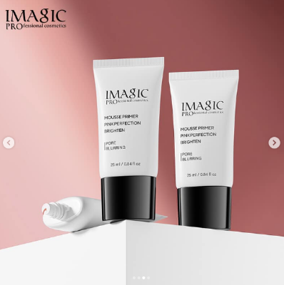 Picture of IMAGIC Mousse Primer Iluminar Pele Suave Controle De Óleo Poros Invisíveis De Maquiagem De Longa Duração Natural 25ML