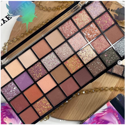 Picture of MissLara 32 Color Eyeshadow Plate Cosmetics Makeup Eyeshadow