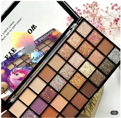 Picture of MissLara 32 Color Eyeshadow Plate Cosmetics Makeup Eyeshadow