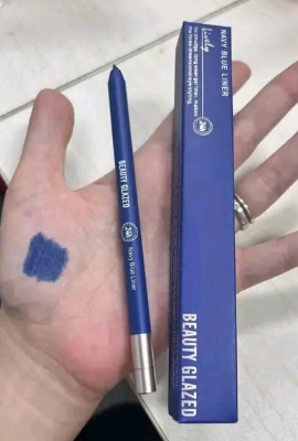 Picture of Beauty Glazed Navy Blue Liner — 100% waterproof