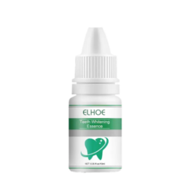 Picture of ELHOE Teeth Whitening Drops – 100% Natural Herbal Formula – Instantly Whitens Yellow Teeth, Removes Stains, Fights Bad Breath & Plaque – Strengthens Gums & Enamel – Safe for Sensitive Teeth – Fluoride-Free Liquid Oral Care for Men & Women