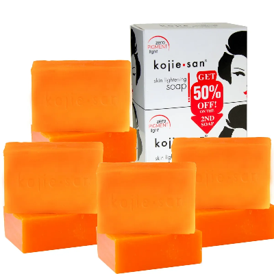 Picture of Kojie San Skin Lightening Classic Soap 195 Gram Trio Pack (3 Bars Per Pack)