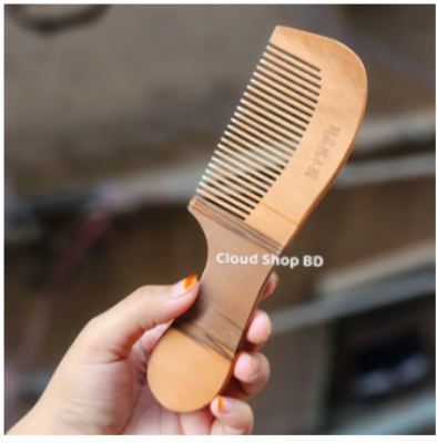 Picture of Natural Wooden Hair Brush Comb - Grooming Tool for All Hair Types