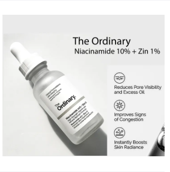 Picture of The Ordinary Niacinamide 10% + Zinc 1% Serum – 30ml