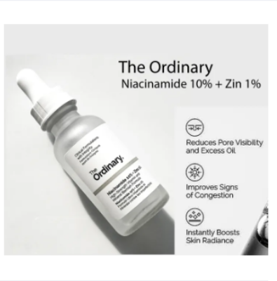 Picture of The Ordinary Niacinamide 10% + Zinc 1% Serum – 30ml