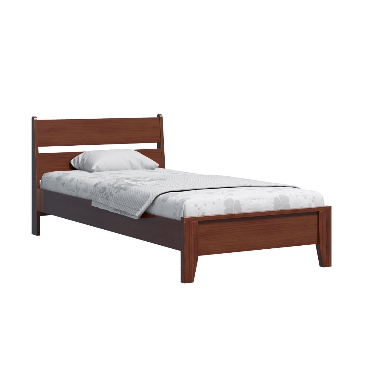  Wooden Bed- Doza-BDH-391-3-1-20 (Single)