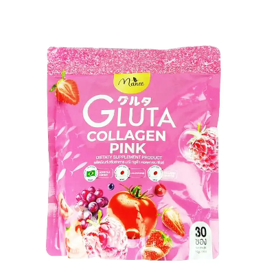 Picture of Manee Gluta Collagen Pink Juice 30 sachets in 2 packet
