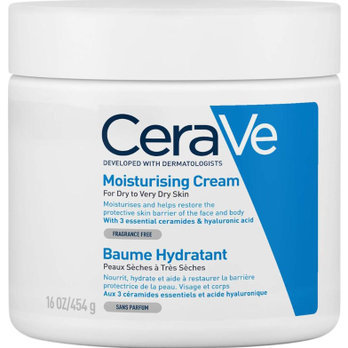 Picture of CeraVe Moisturizing Cream 454g UK Version (Dry To Very Dry)