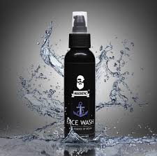 Picture of Muuchstac Ocean Face Wash for Men | Fight Acne & Pimples, Brighten Skin, Clears Dirt, Oil Control, Refreshing Feel - Multi-Action Formula | 100 ml
