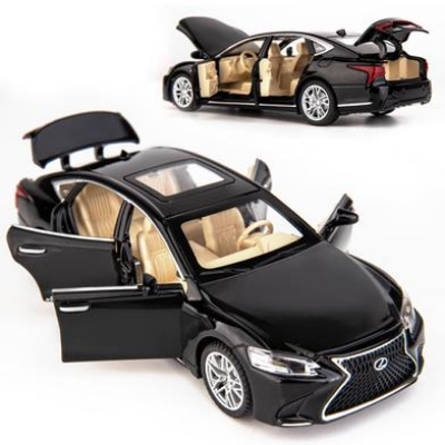 Picture of 1:32 Lexus LS500 Die Cast Model Car,  All part Openable Light Music & Pull Back Fiction.
