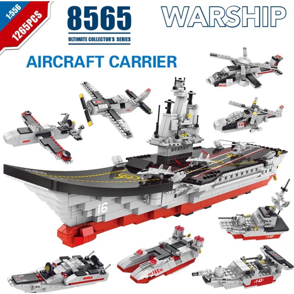 Picture of Warships  1265 pcs, With 25 Different Category.