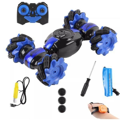Picture of Hand Watch Sensor & Remot Control 4 Wheel Drive Car.Speed Pioneer Twisting Drift racing car.