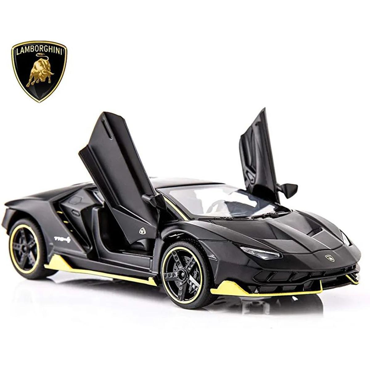 Picture of 1:32 Lamborghini LP 770-4 Die Cast Model Car. All part Openable, Light Music & Pull Back Fiction.