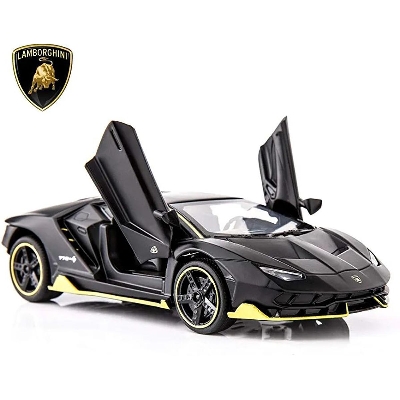 Picture of 1:32 Lamborghini LP 770-4 Die Cast Model Car. All part Openable, Light Music & Pull Back Fiction.