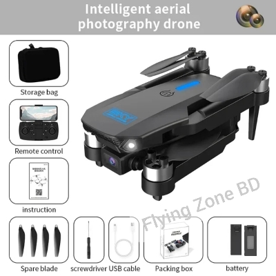 Picture of E88Max Brusless motor Drone, Dual Camera & Dual Battery With Sensor Protect Drone.