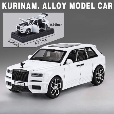 Picture of Rolls Royce Cullinan Die Cast Model Car  , All Part Openable & Engine Sound.