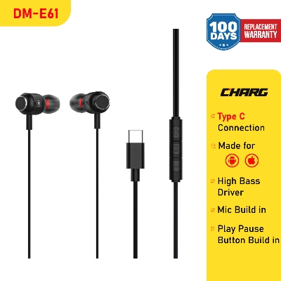 Picture of CHARG DM-E61 Type C In-Ear Wired Earphone