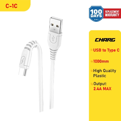 Picture of CHARG C-1C USB to Type C 2.4A Data Cable