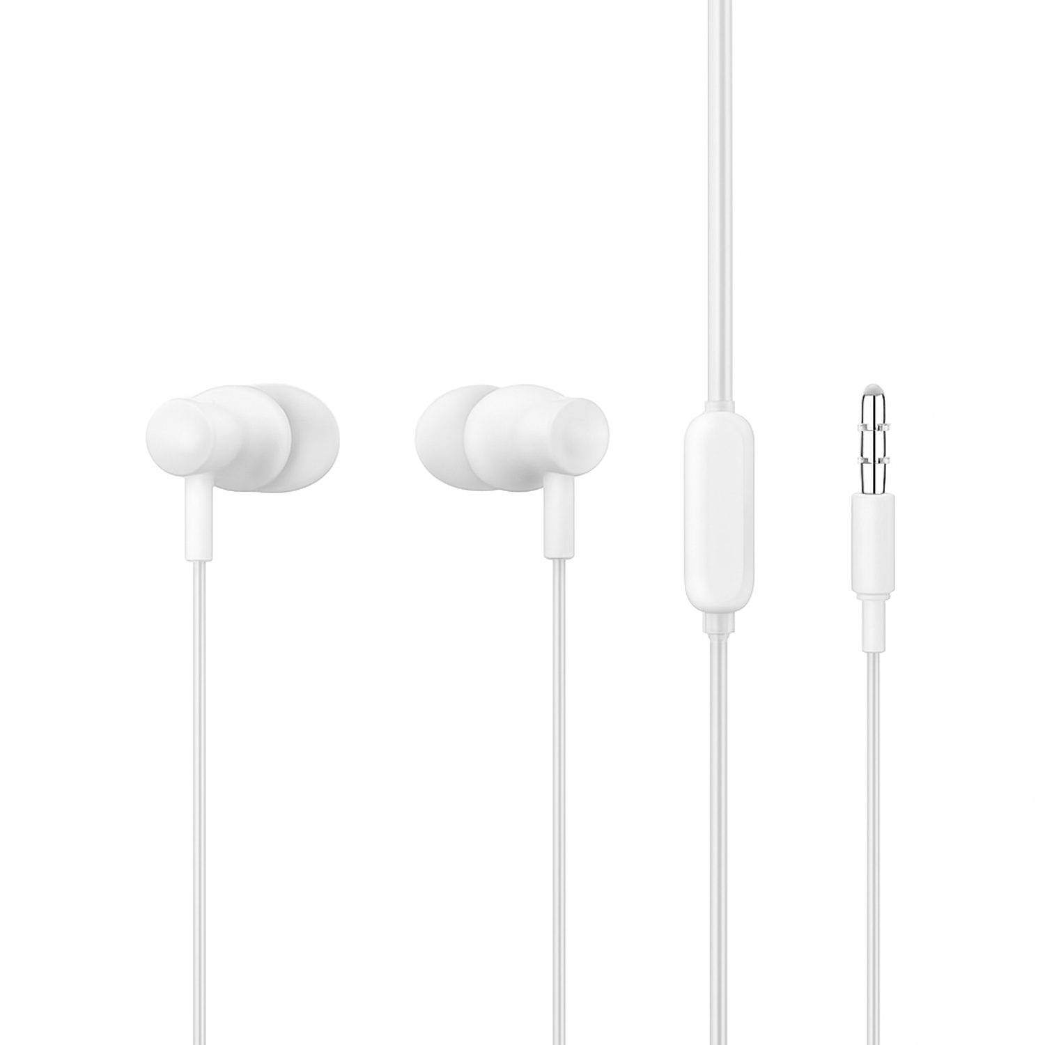 Picture of CHARG DM-E63 3.5MM In-Ear White Wired Earphone