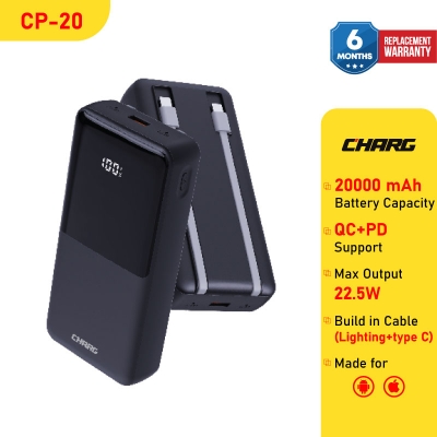 Picture of CHARG CP-20 20000 mAh 22.5W Fast Charging Power Bank