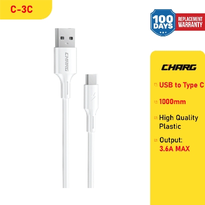 Picture of CHARG C-3C USB to Type C 1M Data Cable