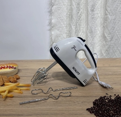 Picture of Best Kitchen Baking Tools,Household Mini 7 Speed Automatic Electric Handheld Egg Beater Whisk Food Mixer Dough Mixer Machine