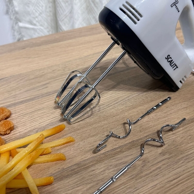 Picture of Best Kitchen Baking Tools,Household Mini 7 Speed Automatic Electric Handheld Egg Beater Whisk Food Mixer Dough Mixer Machine