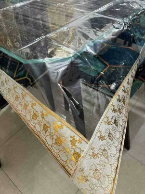 Picture of Full Transparent Table Cloth for Dinning Table - BK-462