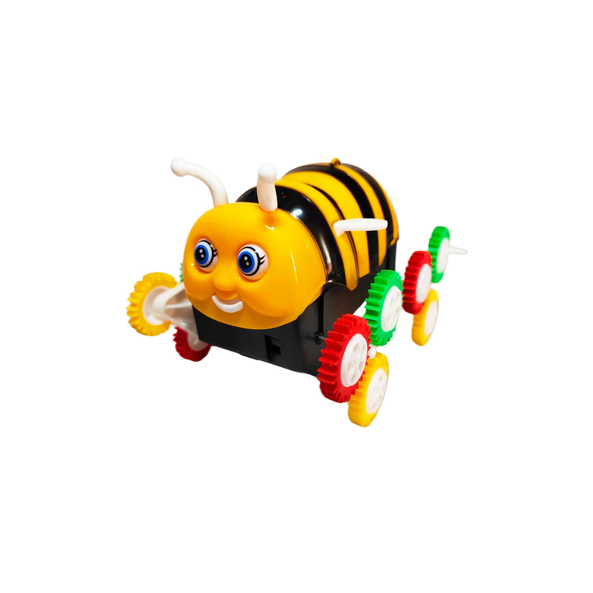 Picture of Happy Bee Battery Operated Musical Toy for Kids roll Over Bee Electric Toys with Bump & Go Action for Kids Light & Sound Toys (Pack of 1) Colour May Vary