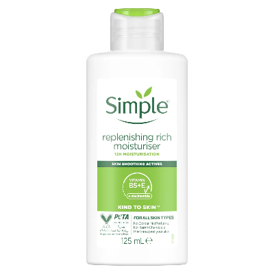 Picture of Simple Kind to Skin Replenishing Rich Moisturiser 125ml Price