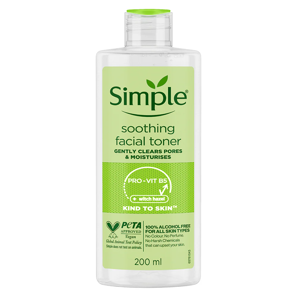 Picture of Simple Kind To Skin Soothing Facial Toner 200ml