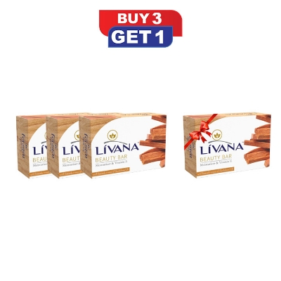 Buy PRAN Livana Beauty Bar Sandalwood 100gm Online