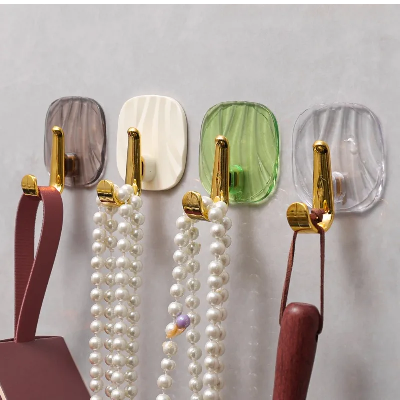 Picture of 4 PCS Acrylic Hook Punch-free Self-adhesive